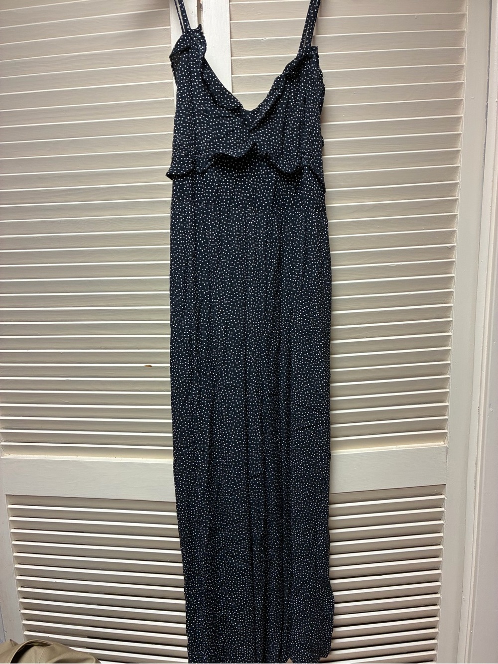 American Eagle Polka Dot Jumpsuit Adjustable Straps